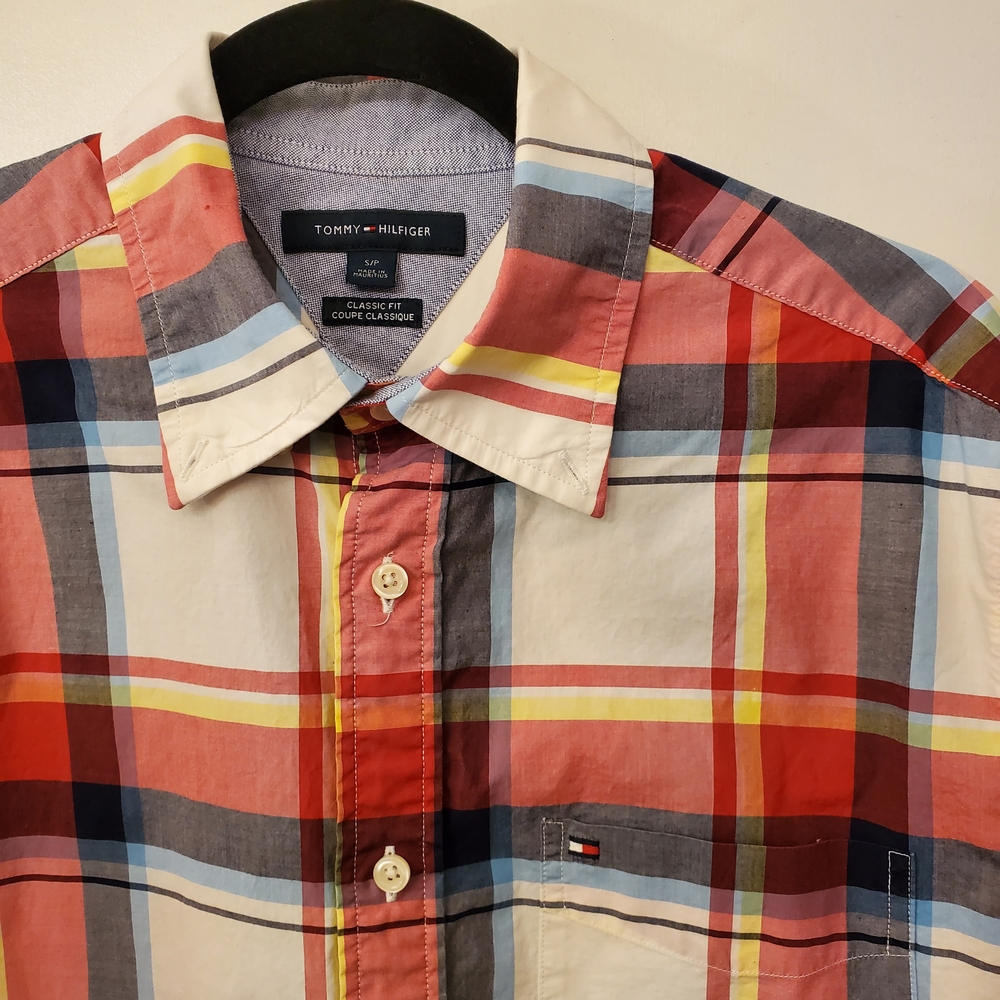 Tommy Hilfiger Men's Multicolor Plaid Shirt